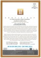 Certificat pentru Sistemul de Management al Calitatii ISO 9001:2015